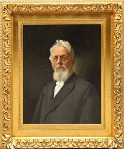 Portrait Of A Mr. Hamilton by Percy Ives