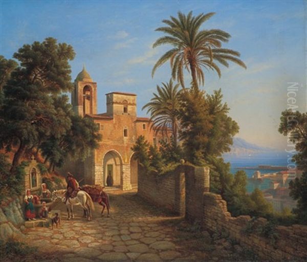 Blick Auf Terracina Vom Kloster Dottrinari - view 1