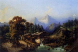 A Cabin Beneath The Mountains