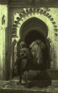 Entering The Mosque