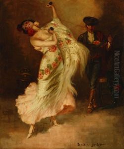 Spanish Dancer by Oscar Theodore Jackman