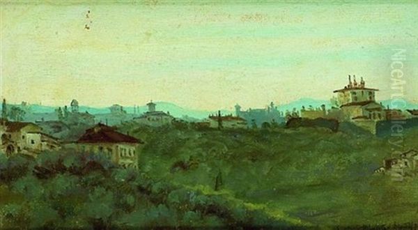 Ansicht Von San Miniato Bei Florenz - view 1
