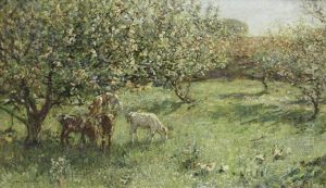In An Orchard, Spring