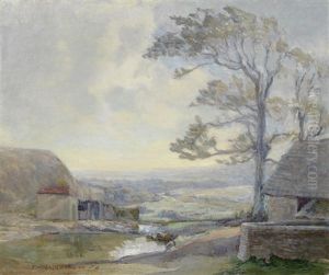 A Yorkshire Landscape by Frederick William Jackson