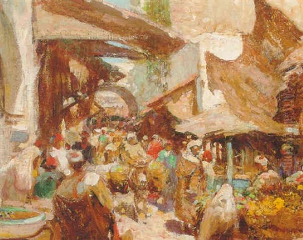 Main Street In Tangier, Morocco - view 1