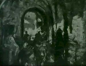 The Entrance To The Kasbah, Tangiers by Frederick William Jackson