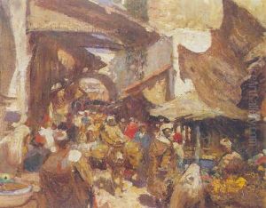 The Main Street, Tangiers by Frederick William Jackson