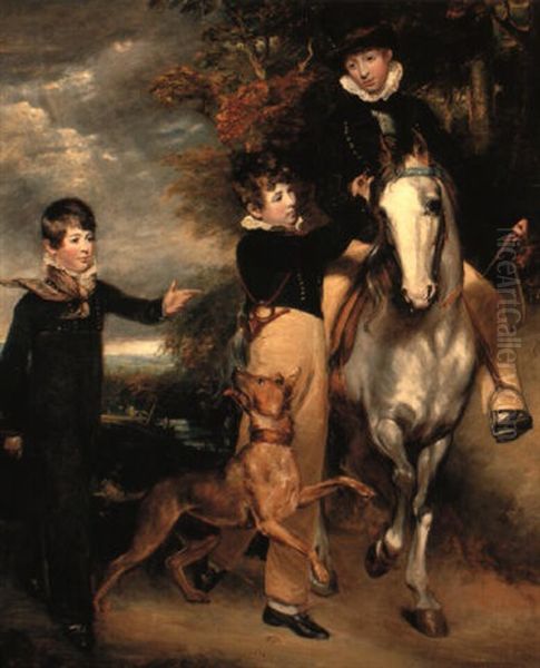 Masters Russell, Edward And Frederick Gray - view 1