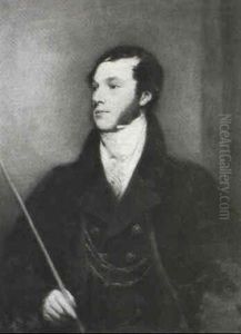 Portrait Of Sir Charles Abney-hastings Bart, As High        Sherrif Of Derbyshire Standing Half Length