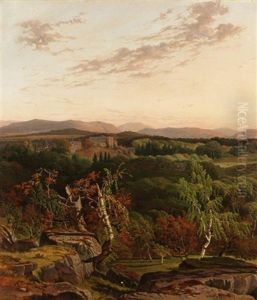 View Of Drummond Castle