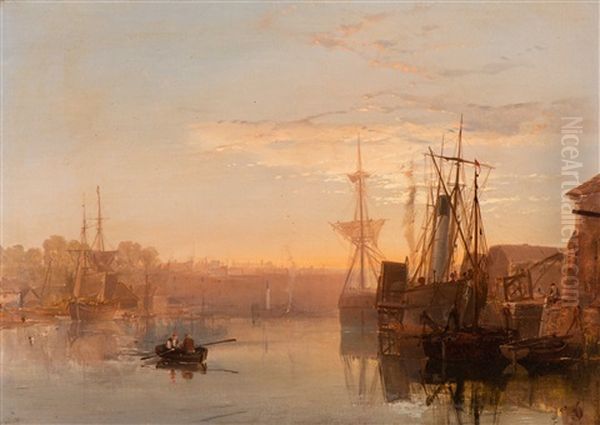 Evening Mood In The Harbour - view 1