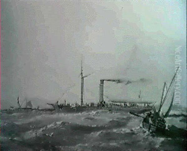 A Steamship - view 1