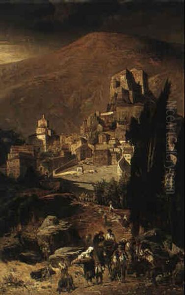 View Of Rocca Sinibalda, Italy - view 1