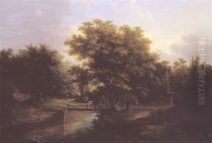 Paysage Anime by Claude-Antoine Jacob