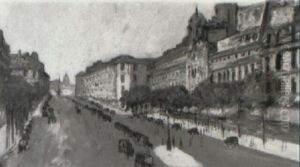 Paris, La Rue Royale by Max Jacob