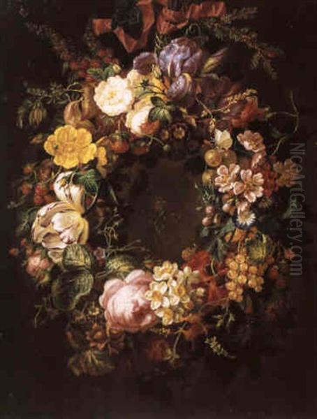 Guirlande De Fleurs Et De Fruits - view 1