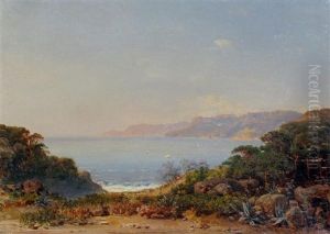 Italian Gulf - Near Gulf Of Spezia by Otto Reinhard Jacobi