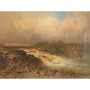 Children At A River Rapids