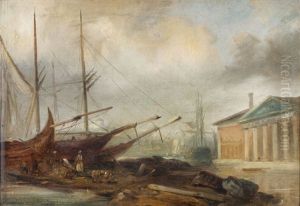 Vue Du Port D'istanbul