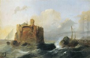 Fort Dans Les Environs D'alexandrie, Egypt