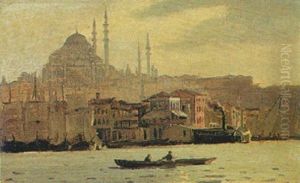 Boating On The Bosphorus by Jacob Jacobs