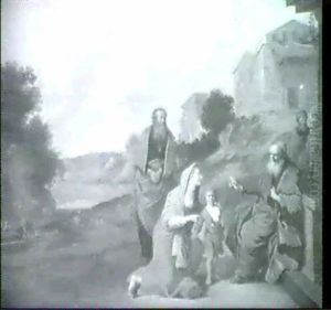 La Benediction De L'enfant by Lambert Jacobs