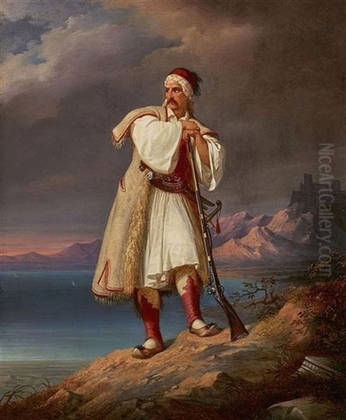 A Greek Freedom Fighter - view 1
