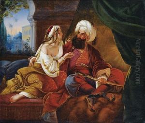 Ali Pacha Et Kira Vassiliki by Paul Emil Jacobs