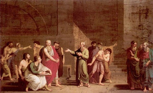 The Death Of Socrates - view 1