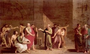 The Death Of Socrates by Pierre Francois Jacobs