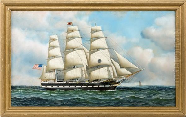 The Black Ball Line Packet Ship Fidelis - view 1
