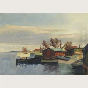 Harbour Scene Harbour Scene