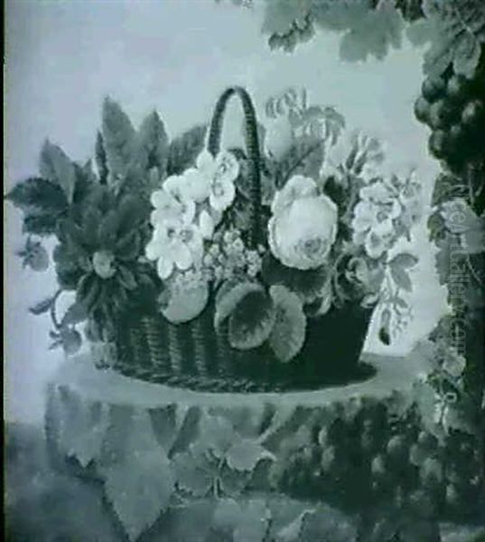 Stilleben Med Blomsterkorg - view 1