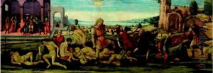 Sansone Fa Strage Dei Filistei by Bartolomeo Di Giovanni