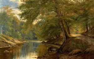 Idyllische Bachlandschaft