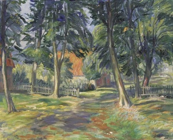 Sommerlandschaft Mit Bauernhaus - view 1