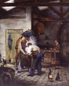 It Is Our Opening Day by (Alfred Louis Vigny) Jacomin