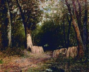 Sous-bois by (Alfred Louis Vigny) Jacomin