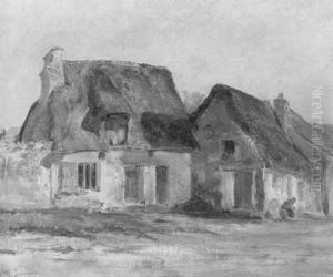 Dorfplatz by Marie Ferdinand Jacomin
