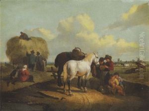 Heuernte by Joseph Jacops