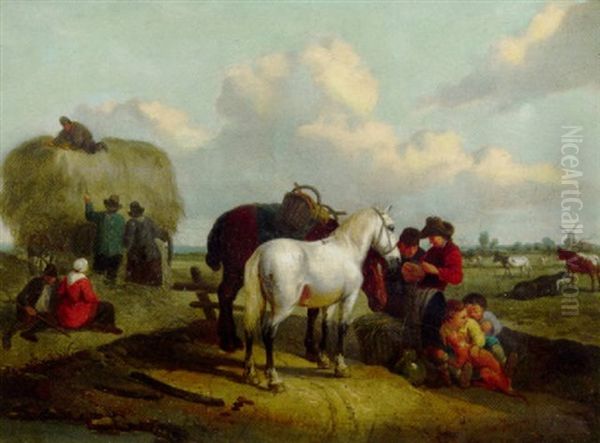 The Hay Harvest - view 1
