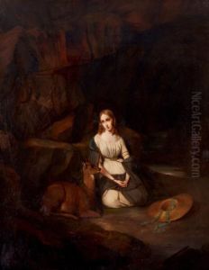 Laurence Attendant Jocelyn by Claudius Jacquand