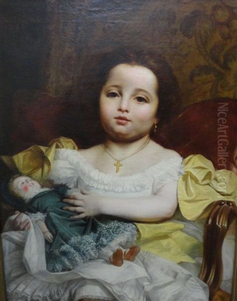 Jeune Fille A La Poupee - view 1