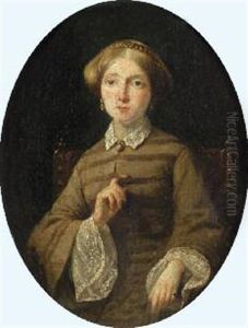 Ritratto Di Giovane Dama by Claudius Jacquand