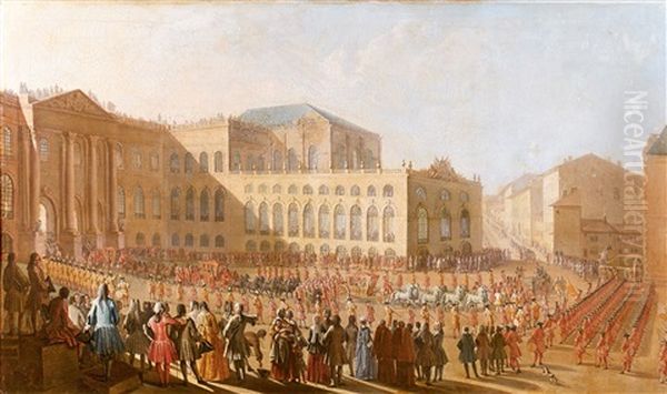 Marche De Mariage De Sa Majeste Henri-jacques De Lorraine Et D'anne Marguerite Gabrielle De Beauvau Craon - view 1