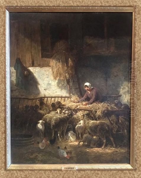 Untitled - Feeding Sheep - view 1