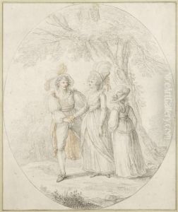 Young Couple Out Walking