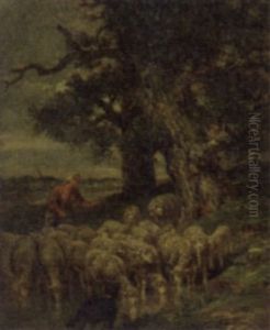 Shepherd And Flock thumbnail