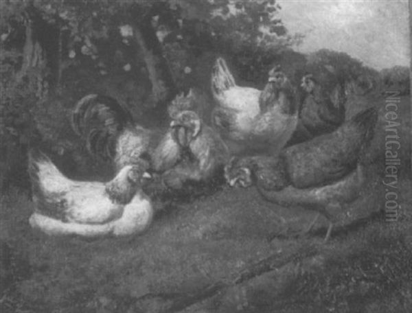 Landscape With Chickens - view 1