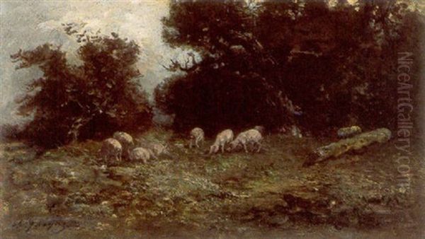 Pigs In A Forest - view 1